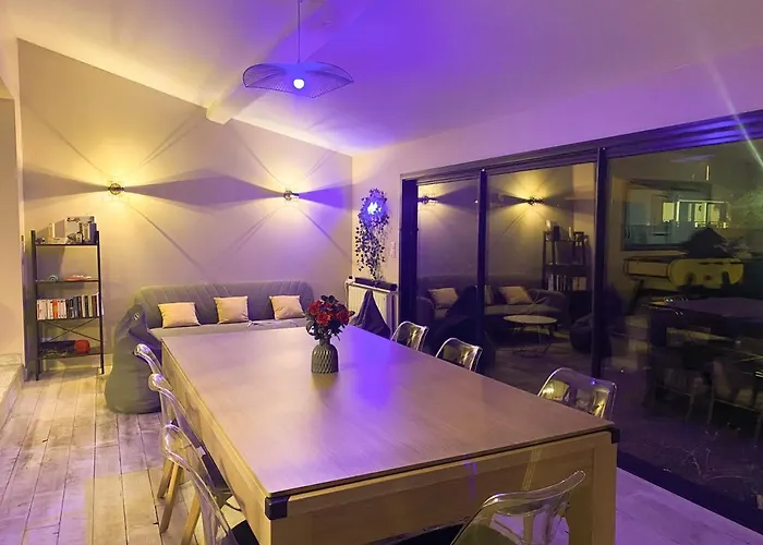 Carcalove - Pool, Billard & Jacuzzi - 10pax 度假居 Fontiès-dʼAude